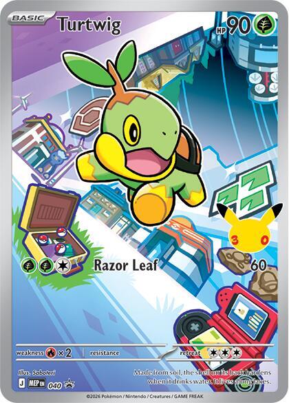 Turtwig – 040 Holofoil ME: Mega Evolution Promo