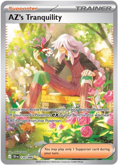 AZ's Tranquility | 120/086 | Holofoil | ME04: Chaos Rising