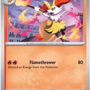 Braixen | 012/086 | Reverse Holofoil | ME04: Chaos Rising