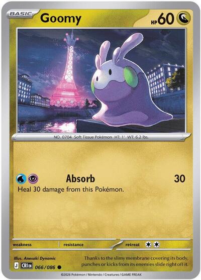 Goomy | 066/086 | Normal | ME04: Chaos Rising