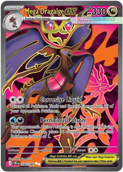 693509_400w.jpg Mega Dragalge ex | 104/086 | Holofoil | ME04: Chaos Rising