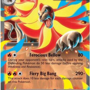 Mega Pyroar ex | 015/086 | Holofoil | ME04: Chaos Rising