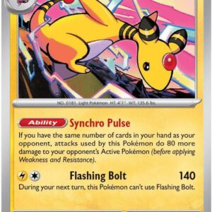 Ampharos 029/086 Holofoil ME04: Chaos Rising