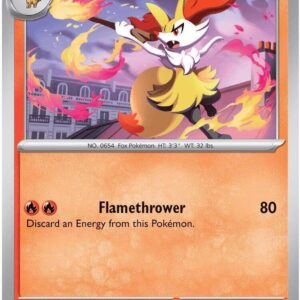 Braixen 012/086 Normal ME04: Chaos Rising