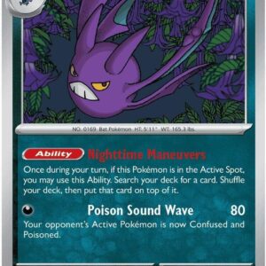 Crobat 051/086 (Non-Holo) Normal Deck Exclusives