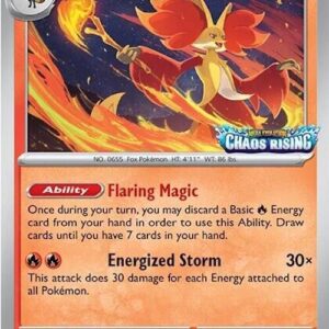 Delphox 013/086 (Chaos Rising Stamped) Holofoil Miscellaneous Cards & Products