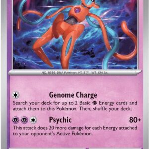 Deoxys 031/086 Reverse Holofoil ME04: Chaos Rising