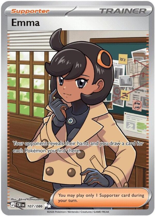 Emma 107/086 Holofoil ME04: Chaos Rising
