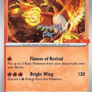 Ho-Oh 010/086 (Gamestop Exclusive) Holofoil Miscellaneous Cards & Products