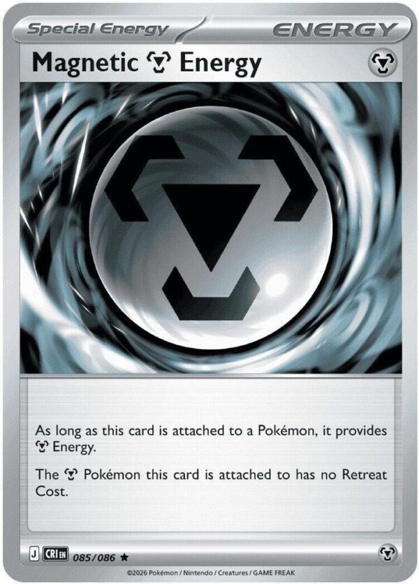 Magnetic M Energy 085/086 Holofoil ME04: Chaos Rising