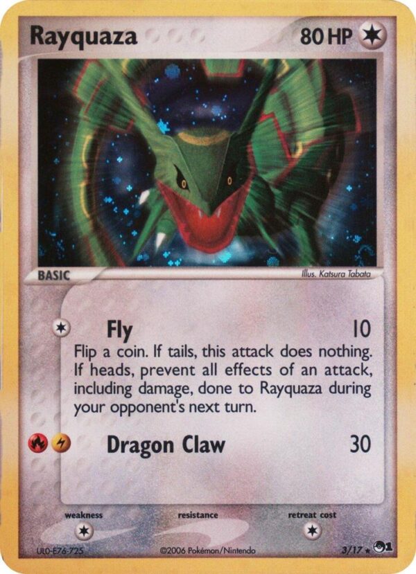 Rayquaza 003/017 (2006) Holofoil Blister Exclusives