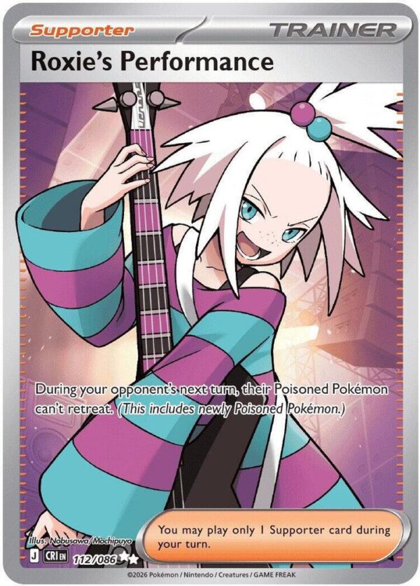 Roxie’s Performance 112/086 Holofoil ME04: Chaos Rising
