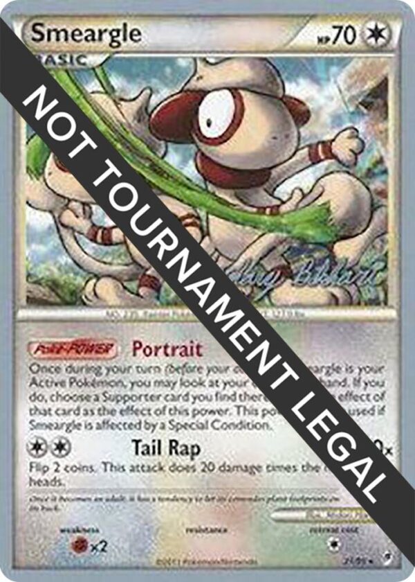 Smeargle 2012 (Zachary Bokhari) 21/95 Normal World Championship Decks Smeargle 2012 (Zachary Bokhari) 21/95 Normal World Championship Decks