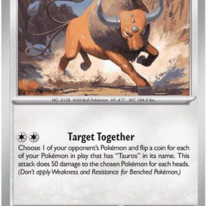 Tauros 069/086 Reverse Holofoil ME04: Chaos Rising Tauros 069/086 Reverse Holofoil ME04: Chaos Rising