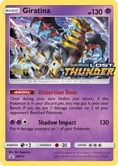 Giratina - SM151 (Prerelease) [Staff] | SM151 | Holofoil | SM Promos