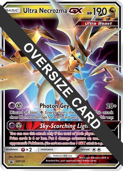 211485_400w Ultra Necrozma GX - SM126 | SM126 | Holofoil | Jumbo Cards