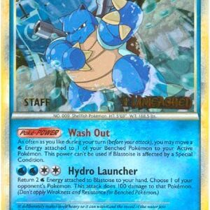 Blastoise - 13/95 (Prerelease) [Staff] | 13/95 | Holofoil | HGSS Promos