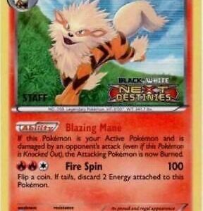 Arcanine | 12/99 (Prerelease) [Staff] | Holofoil | Black and White Promos