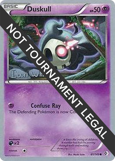 Duskull - 2013 (Ian Whiton) | 61/149 | Normal | World Championship Decks