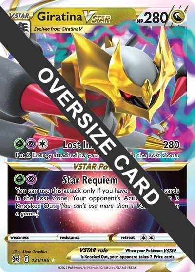 484446_400w Giratina VSTAR | 131/196 | Holofoil | Jumbo Cards