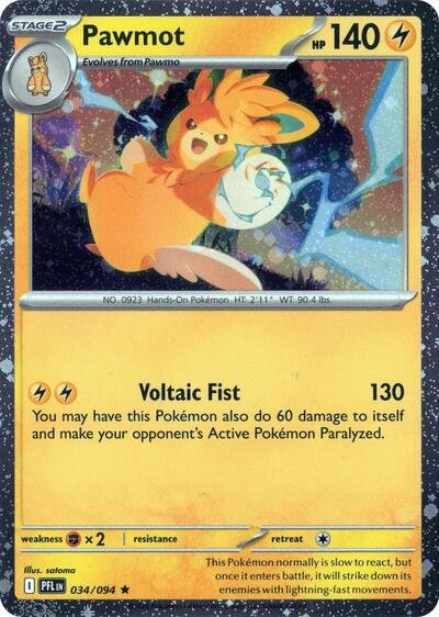 Pawmot (Cosmos Holo) | 034/094 | Holofoil | Blister Exclusives