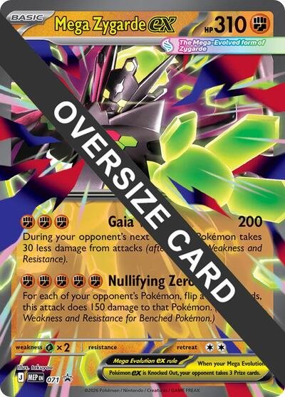 Mega Zygarde ex - 071 | 071 | Holofoil | Jumbo Cards