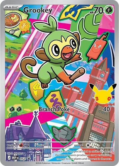 699876_400w Grookey - 052 | 052 | Holofoil | ME: Mega Evolution Promo