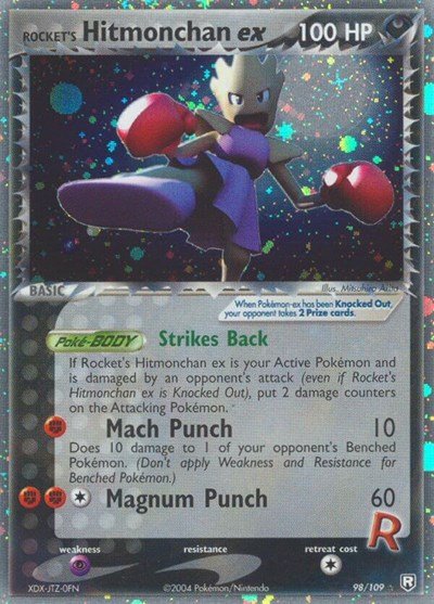 Rocket's Hitmonchan ex | 98/109 | Normal | Team Rocket Returns