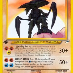 Shining Kabutops | 108/105 | 1st Edition Holofoil | Neo Destiny
