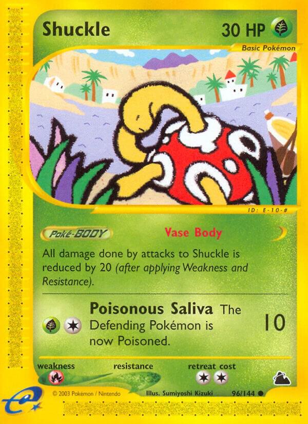 Shuckle 096/144 Reverse Holofoil Skyridge