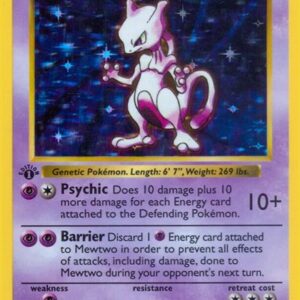 107005_400w Mewtwo | 010/102 | 1st Edition Holofoil | Base Set (Shadowless)