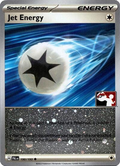 Jet Energy - 190/193 (Cosmos Holo) | 190/193 | Reverse Holofoil | Prize Pack Series Cards