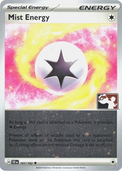 Mist Energy - 161/162 (Cosmos Holo) | 161/162 | Reverse Holofoil | Prize Pack Series Cards