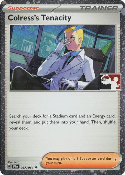 Colress's Tenacity - 057/064 (Cosmos Holo) | 057/064 | Holofoil | Prize Pack Series Cards