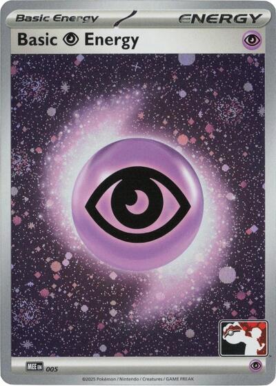 Basic Psychic Energy - MEE 005 (Cosmos Holo) | 005 | Holofoil | Prize Pack Series Cards
