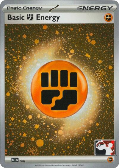 Basic Fighting Energy - MEE 006 (Cosmos Holo) | 006 | Holofoil | Prize Pack Series Cards