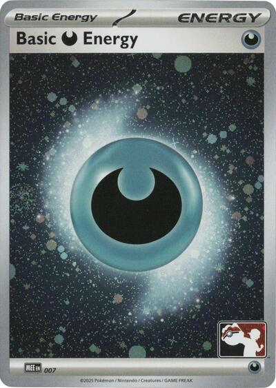 Basic Darkness Energy - MEE 007 (Cosmos Holo) | 007 | Holofoil | Prize Pack Series Cards