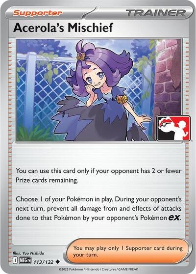 Acerola's Mischief - 113/132 | 113/132 | Normal | Prize Pack Series Cards