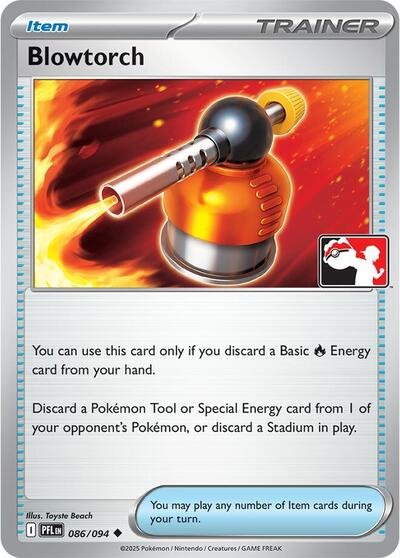 Blowtorch - 086/094 | 086/094 | Normal | Prize Pack Series Cards