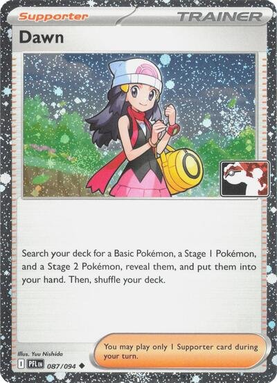 Dawn - 087/094 (Cosmos Holo) | 087/094 | Holofoil | Prize Pack Series Cards