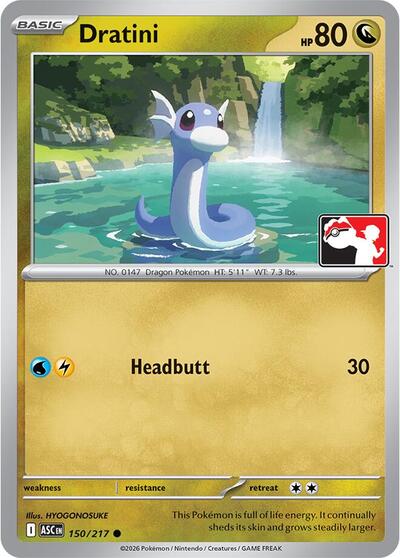 Dratini - 150/217 | 150/217 | Normal | Prize Pack Series Cards