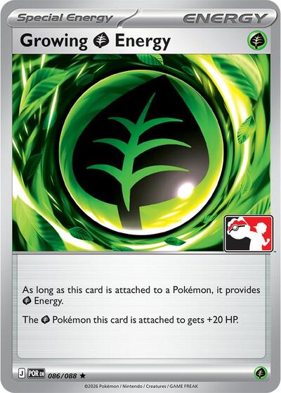 Growing Grass Energy - 086/088 | 086/088 | Normal | Prize Pack Series Cards