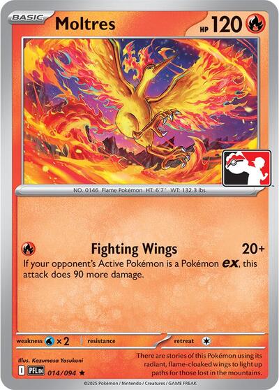 Moltres - 014/094 | 014/094 | Normal | Prize Pack Series Cards