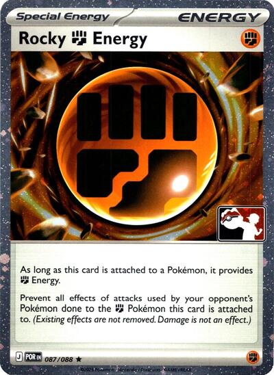 Rocky Fighting Energy - 087/088 (Cosmos Holo) | 087/088 | Holofoil | Prize Pack Series Cards