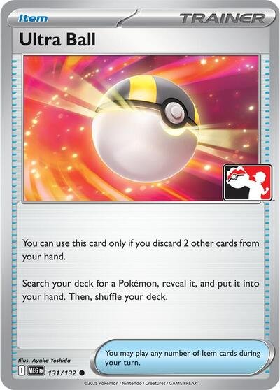 Ultra Ball - 131/132 | 131/132 | Normal | Prize Pack Series Cards