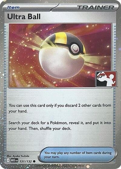 Ultra Ball - 131/132 (Cosmos Holo) | 131/132 | Holofoil | Prize Pack Series Cards