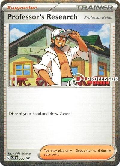 Professor's Research [Professor Kukui] - 222 | 222 | Holofoil | Professor Program Promos