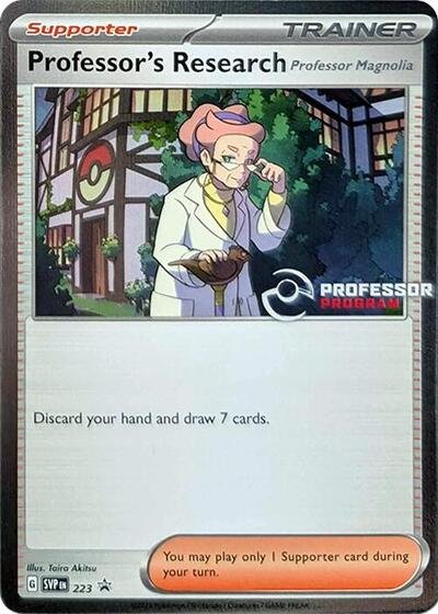 Professor's Research [Professor Magnolia] - 223 | 223 | Holofoil | Professor Program Promos