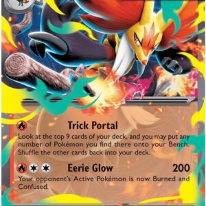 Mega Delphox ex | 008/084 | Holofoil | ME05: Pitch Black