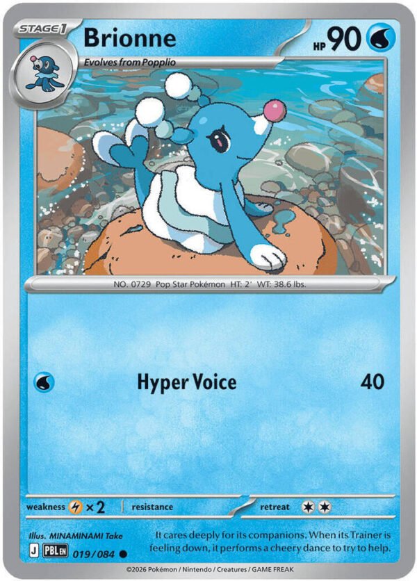 Brionne | 019/084 | Reverse Holofoil | ME05: Pitch Black